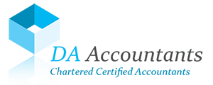 DA Accountants Logo